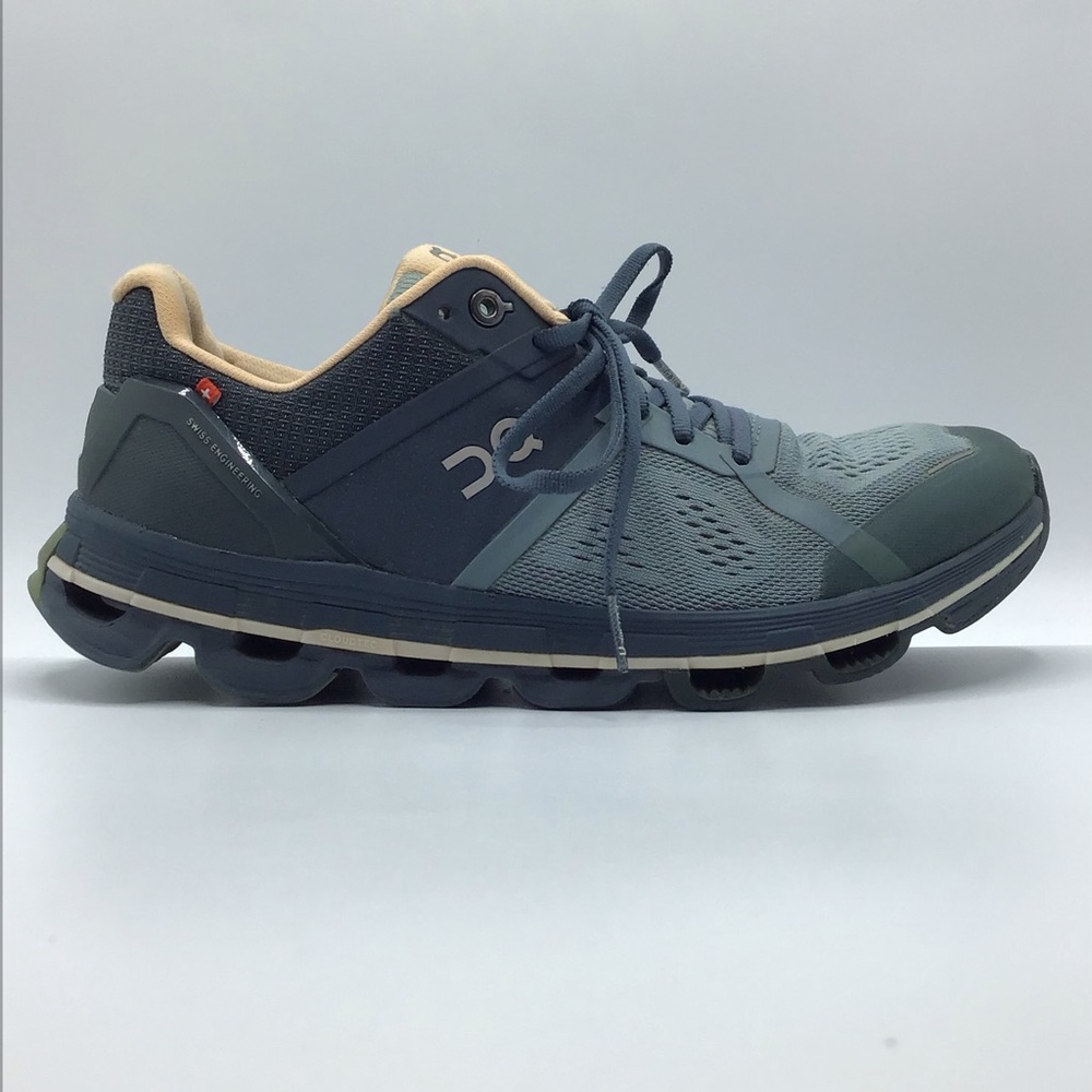 ON Women's Cloudswift Running Shoe - Slate/Beige